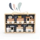 Treno degli animali in scatola di legno, Speedy Monkey