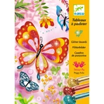 Farfalle glitterate gioco creativo