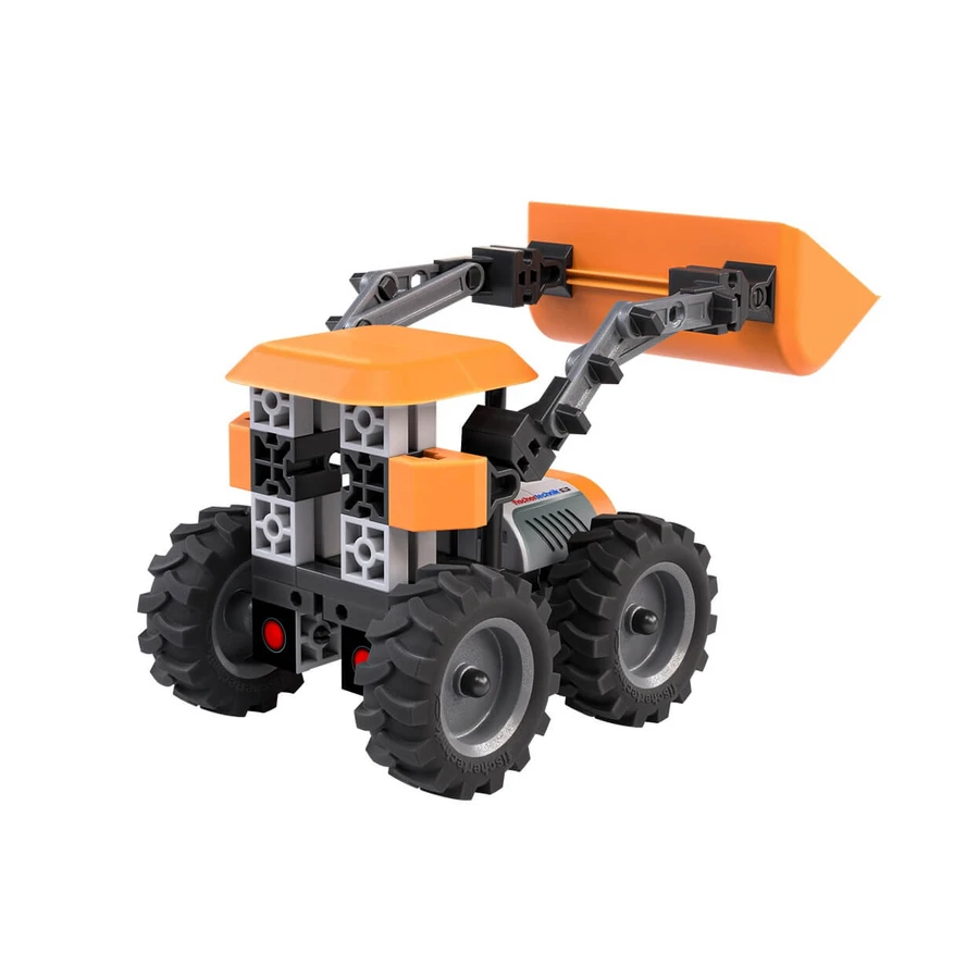 Kit STEM Incarcator frontal de asamblat si manevrat, Fischertechnik