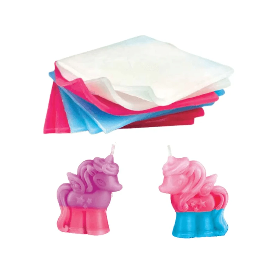Creative kit - Create 3D candles with unicorn KidzMaker