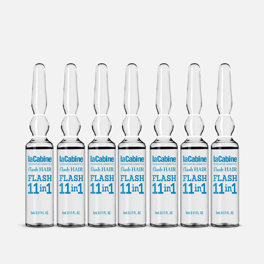 LA CABINE - FH 11 en 1 FLASH HAIR ampollas para el cabello 7X5 ml