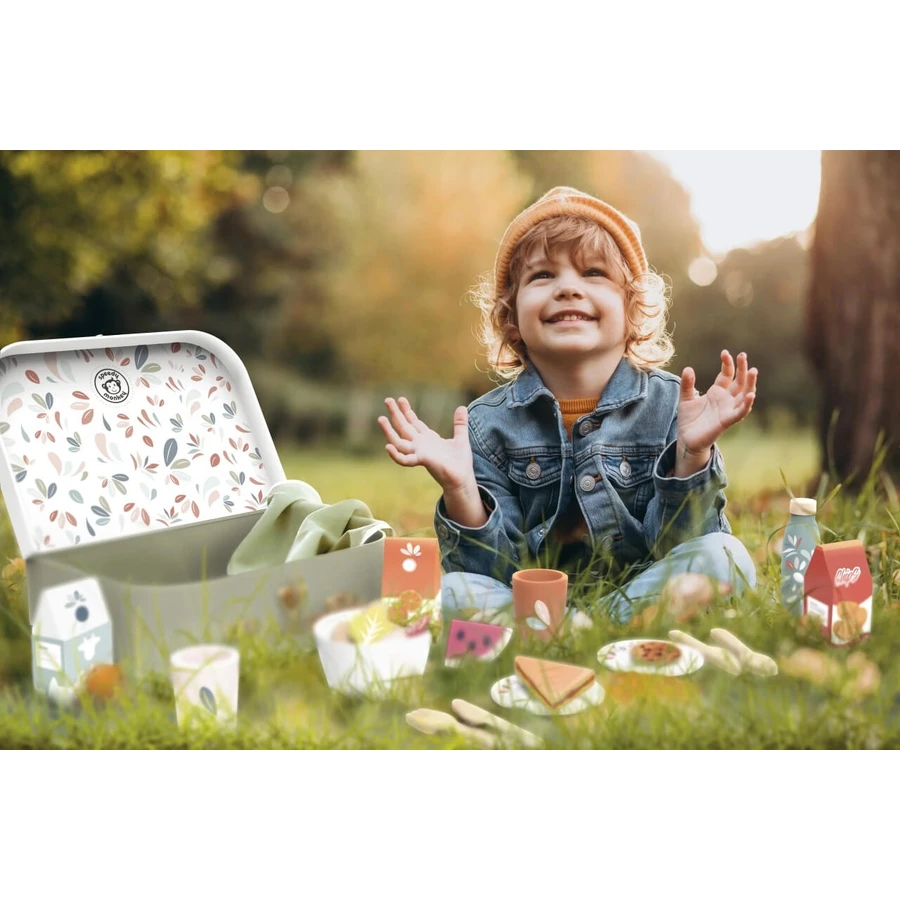 Buntes Picknick-Set, Speedy Monkey