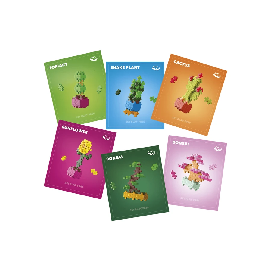 Jeu de construction Plus-Plus, PLANTES