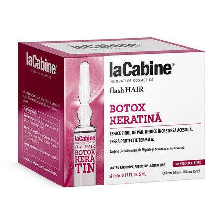 LA CABINE - FH BOTOX KERATIN hair vials 7X5 ml