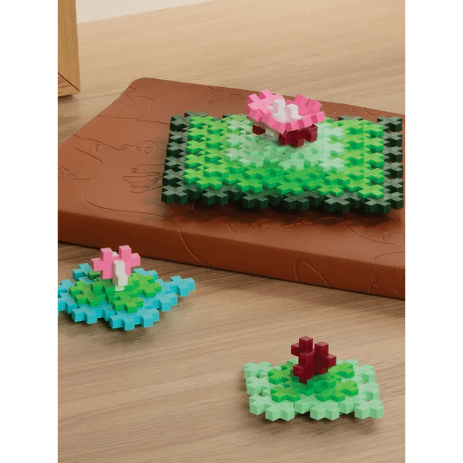 Set constructie Plus-Plus, tub creare tablou, Inspirat de Monet