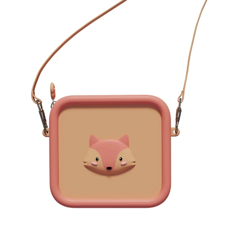 Bolsa de silicona para niños - Fox