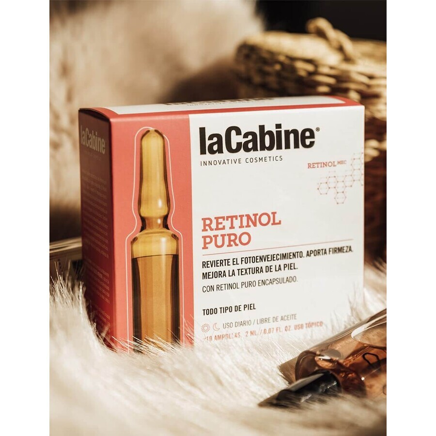 LA CABINE - PURE RETINOL huidampullen 10 x 2 ml