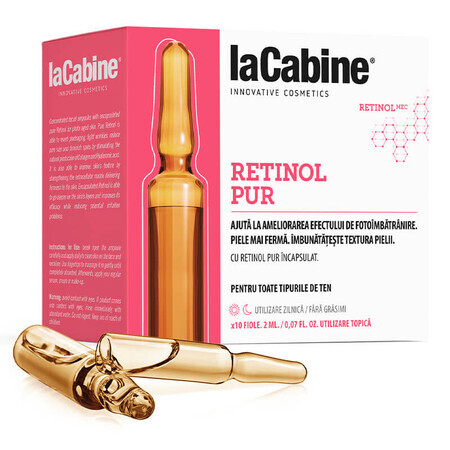 LA CABINE - PURE RETINOL huidampullen 10 x 2 ml