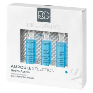 Set di fiale idratanti Hydro Active Skin, 3 x 3 ml, Dr. Grandel