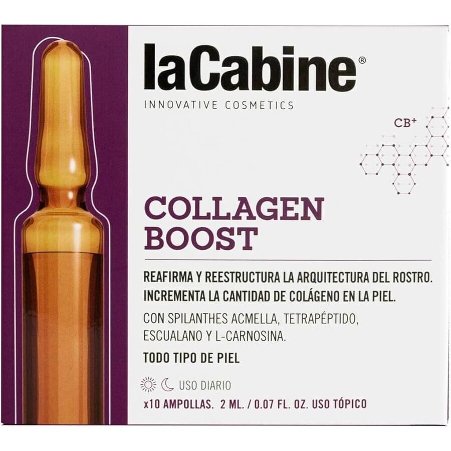 Collageen Boost huidampul 10 x 2 ml, La Cabine