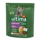 Alimento secco al salmone per gatti sterilizzati, 800 g, Ultima