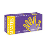 Gants d'examen en latex, Maxter L x 100 pcs