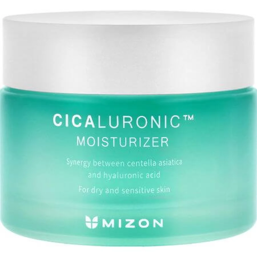 Crème hydratante pour peaux sèches et sensibles Cicaluronic, 50 ml, Mizon