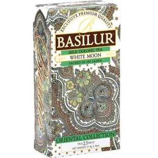 Grüner Tee White Moon, 25 Beutel, Basilur