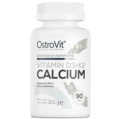 D3 + K2 + Calcium, 90 tabletten, OstroVit