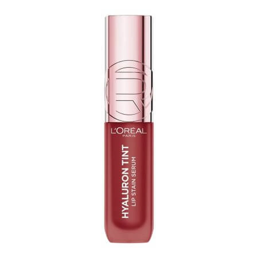 Lucidalabbra idratante Nuanta 521 Bordeaux Please Hyaluron Tint, 5 ml, Loreal