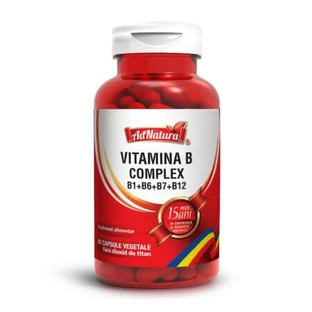 Vitamine B-complex, 60 capsules, AdNatura