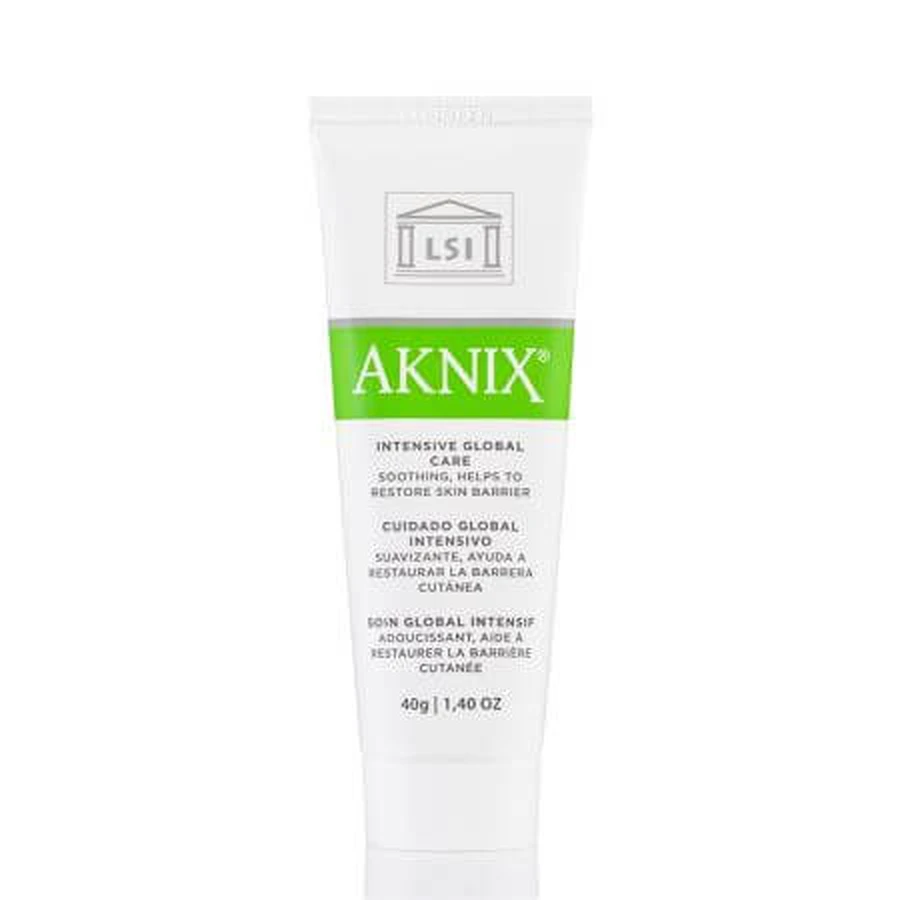 Intensive Global Care Feuchtigkeitsspendende Gesichtscreme Intensive Global Care Aknix, 40 g, Life Science Investments