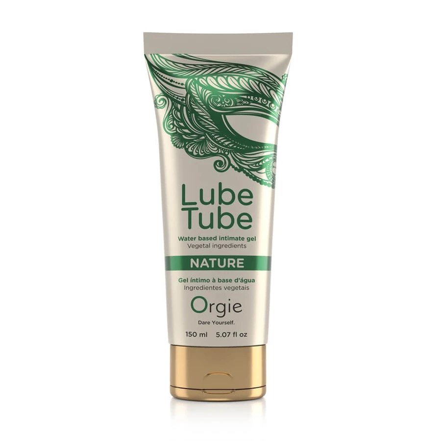 Intieme gel op waterbasis met natuurlijke ingrediënten Nature Lube Tube, 150 ml, Orgie