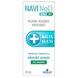 Navi NaCl Navi hypertonische oogdruppels Navi NaCl 5% PF, 10 ml, Novax Pharma