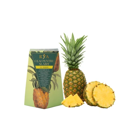Thee voor gewichtsbeheersing met ananas, 60 g, Rya Vita