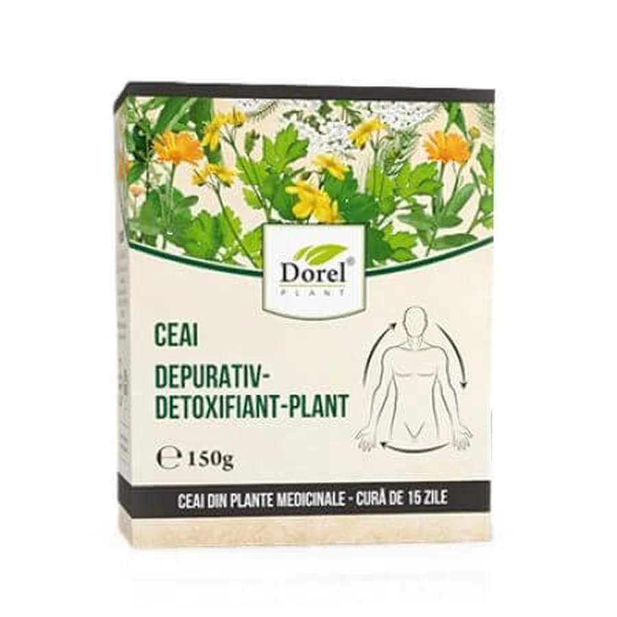 Zuiverende-Ontgiftende-Plantenthee, 150 g, Dorel Plant