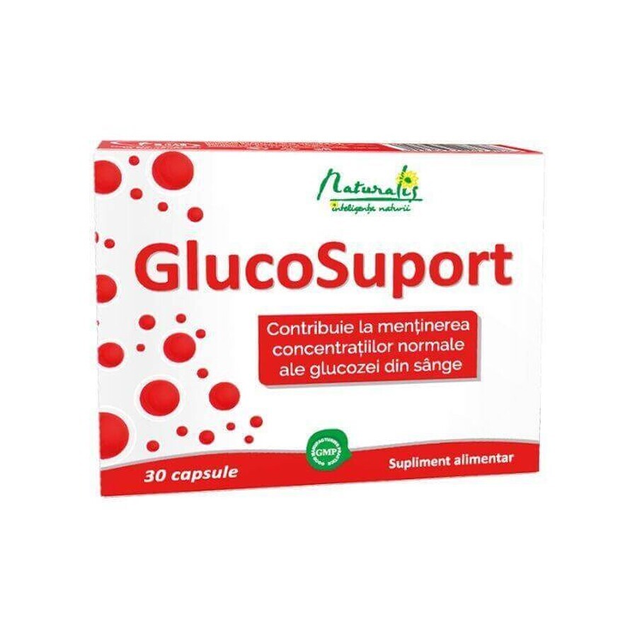 Naturalis Glucosuport x 30 capsules.