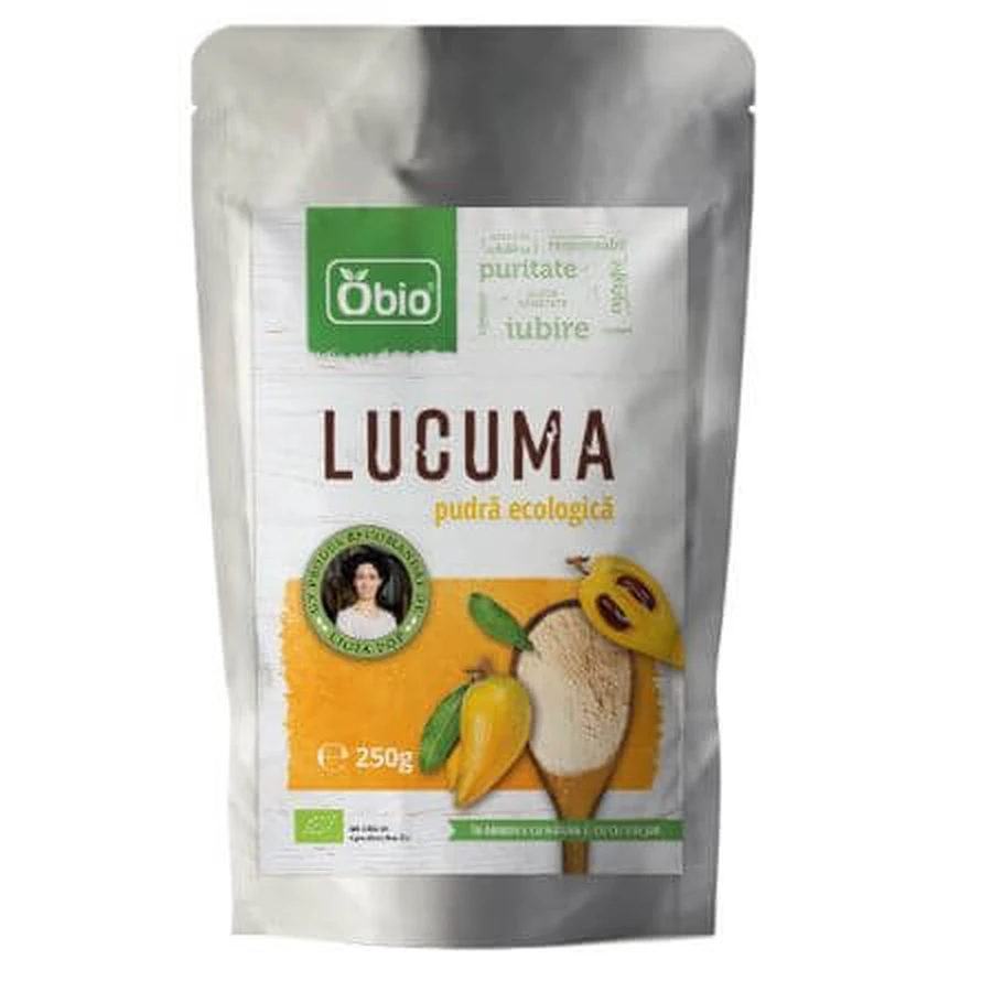 Lucuma Bio-Pulver, 250 g, Obio