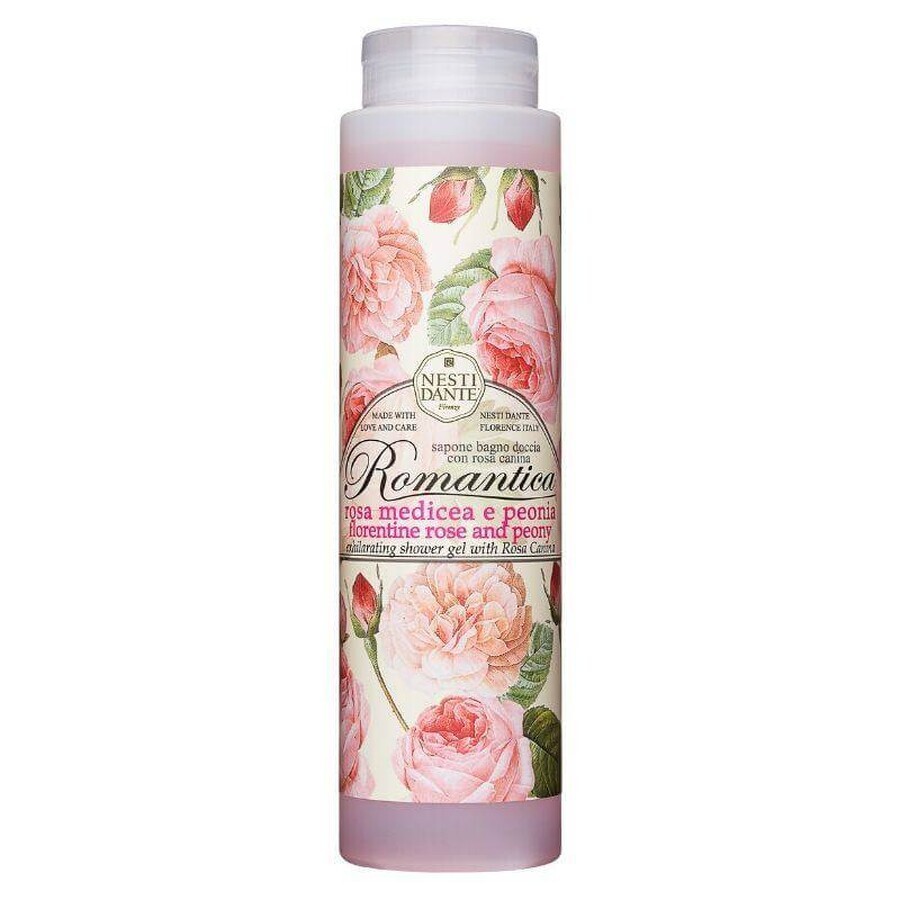 Nesti Dante Romantica Shower Gel - Rose &amp; Peony x 300 ml