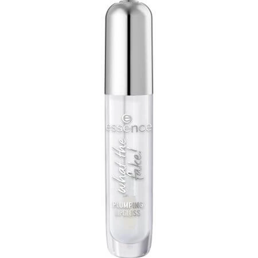 Lipgloss 100 Sheer Genius, Wat nep! Plumping Lipgloss, 4 ml, Essence