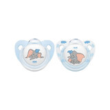 Nuk Schnuller Disney Dumbo, Silikon, M3, 18-36l, 2 Stk