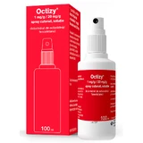 Octizy, 1 mg/g / 20 mg/g cutaneous spray, solution, 100 ml, Egis Pharmaceuticals