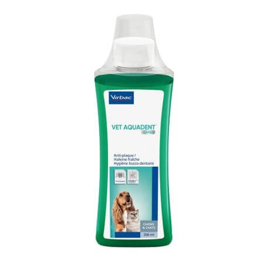 Mundhygiene-Lösung Vet Aquadent, 250 ml, Virbac