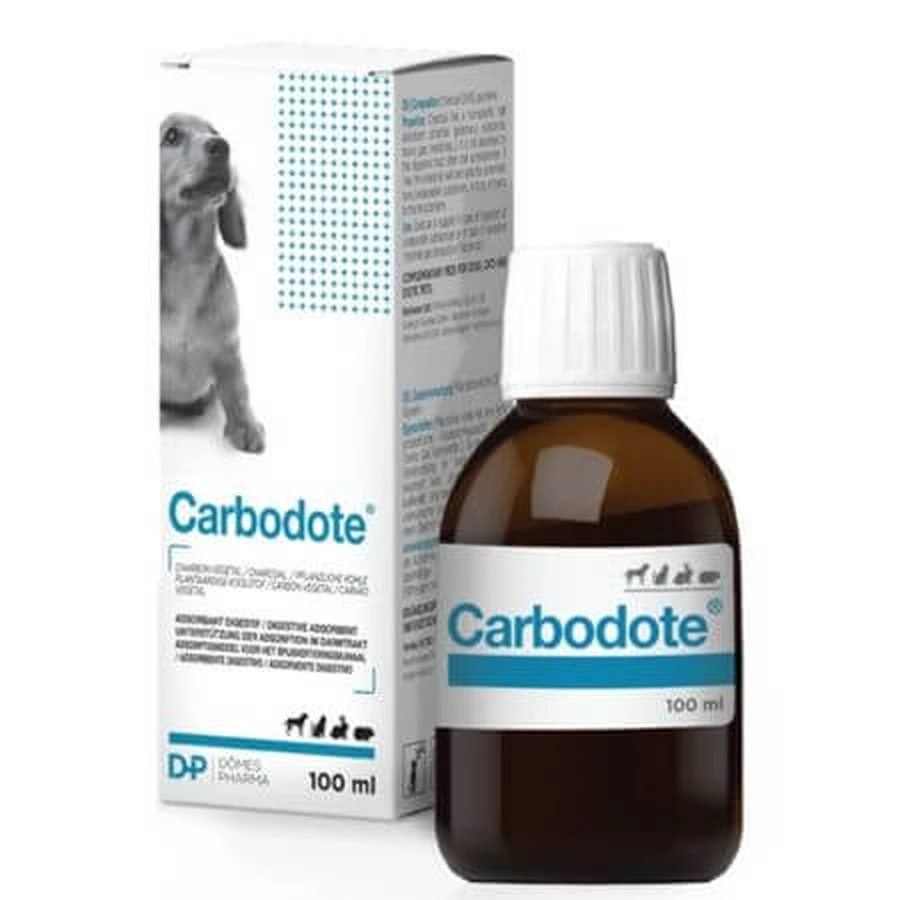 Carbodote carbone attivo soluzione orale, 100 ml, TVM