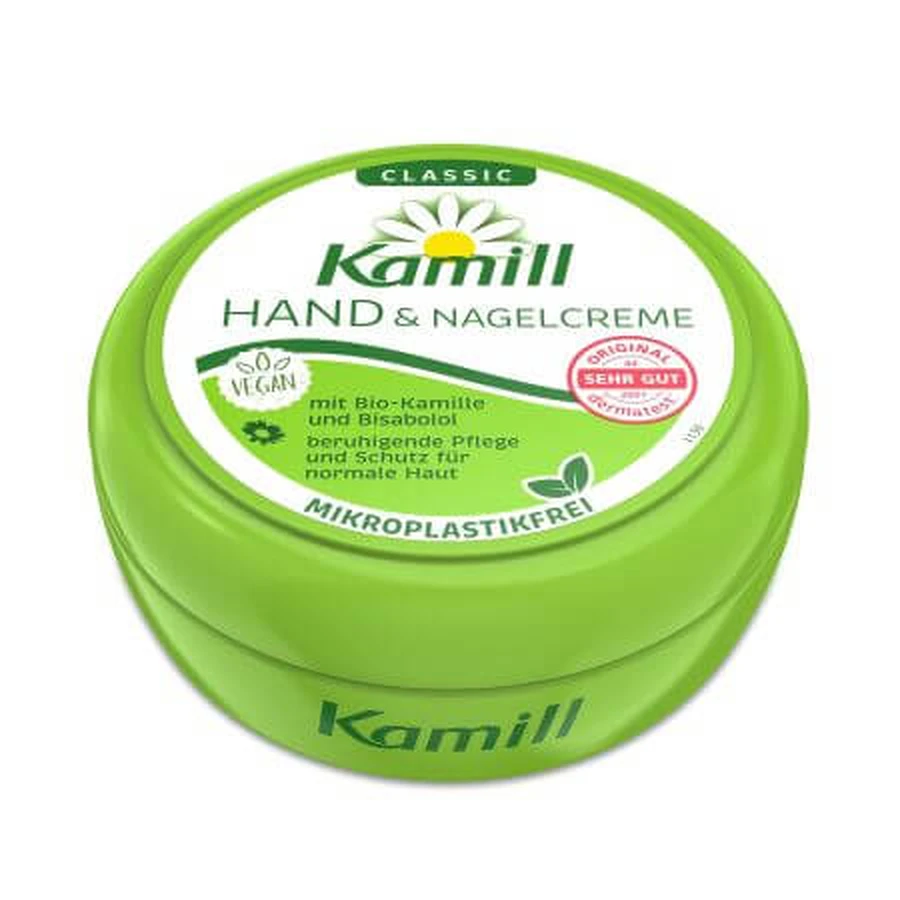 Crema de Manos de Manzanilla Clásica, 150 ml, Kamill