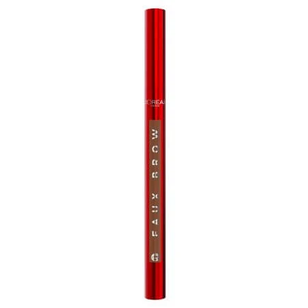 Wenkbrauwborsteltje met dubbel borsteltje Donker Blond tint Infaillible Faux Brow, 1 ml, Loreal