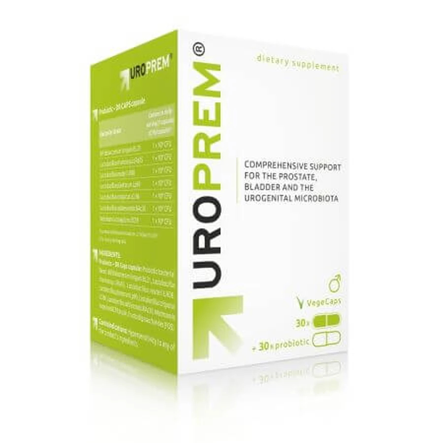 Uroprem, 30+30 capsules, Establo Pharma