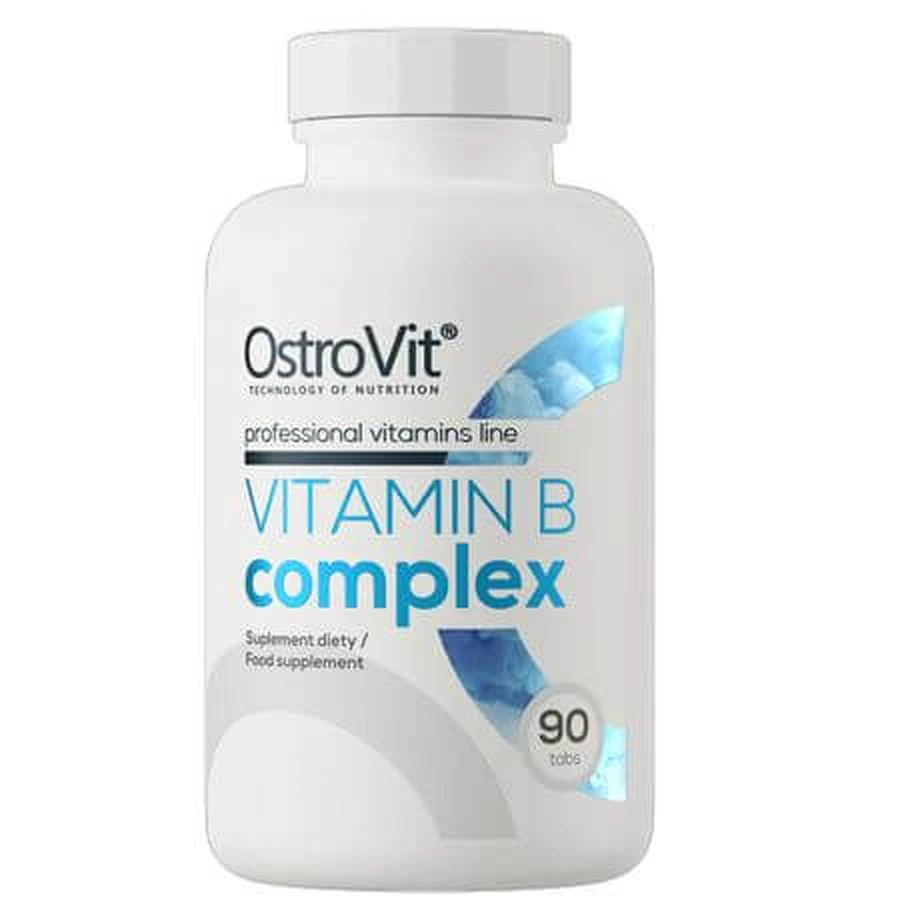 Vitamin B-Komplex, 90 Tabletten, OstroVit
