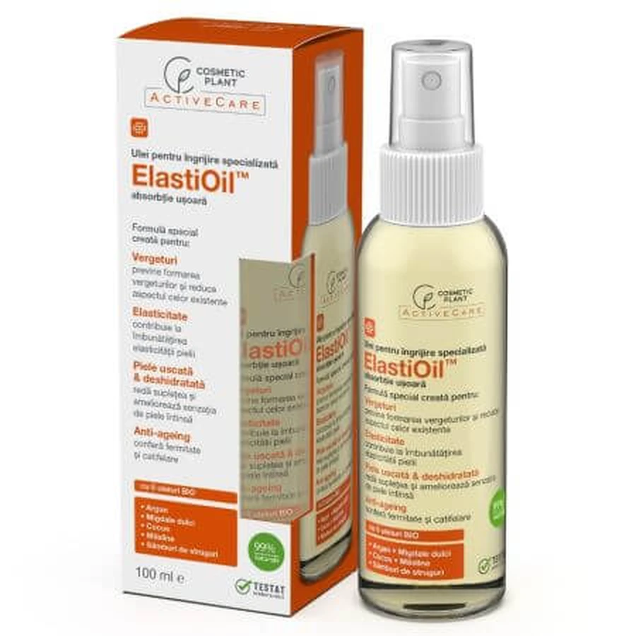 Olejek do specjalistycznej pielęgnacji ElastiOil Active Care, 100 ml, Kosmetyk Roślinny: ceny i cechy