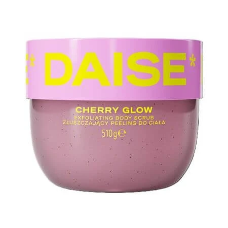 Cherry Glow Exfoliërende Lichaamsscrub, 510 g, Daise