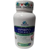 Aspirin natürliches Salicin, 105 mg, 60 vegetarische Kapseln, Onedia