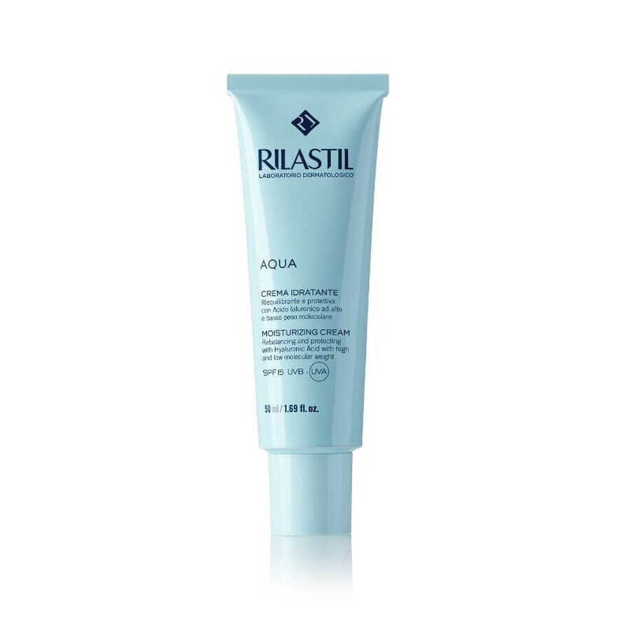 RILASTIL AQUA - Crème de teint hydratante avec SPF 15 x 50ml