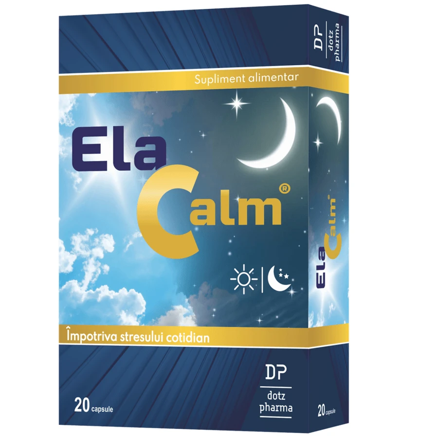 ElaCalm, 20 capsule, Dotz Pharma