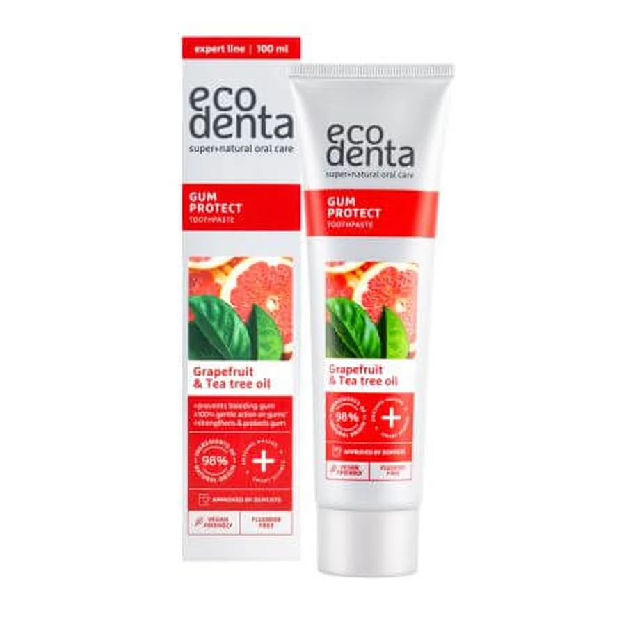 Pasta dentífrica para la protección de las encías Gum Protect, 100 ml, Ecodenta