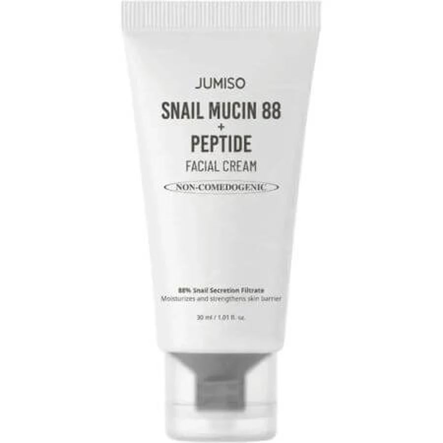 Krem nawilżający z mucyną ślimaka i peptydami Snail Mucin 88 + Peptide, 30 ml, Jumiso: ceny i cechy