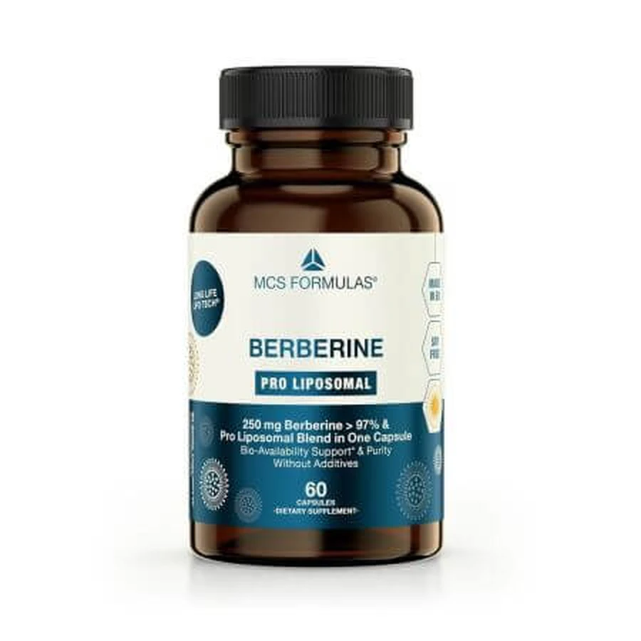 Berberine Pro Liposomal, 60 capsules, Geneceutica