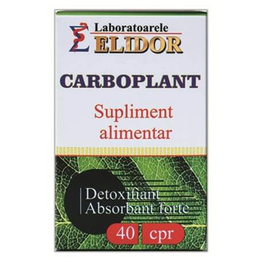 Carboplant, 40 tabletten, Elidor