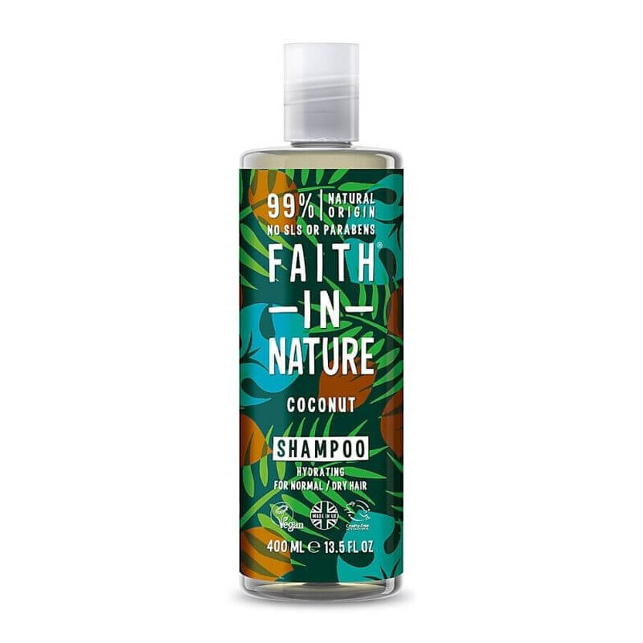 Shampooing à la noix de coco x 400ml, Faith in Nature