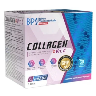 Colágeno + Vitamina C, 30 sobres, Balkan Pharmaceuticals