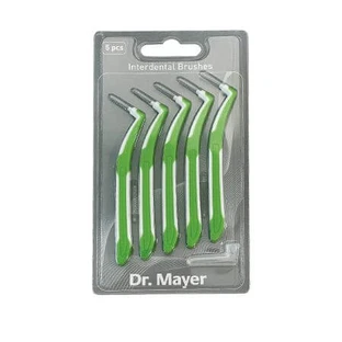 Interdentalbürsten S, 0,8 mm, DRM-S362S, Grün,, 5 Stück, Dr.Mayer